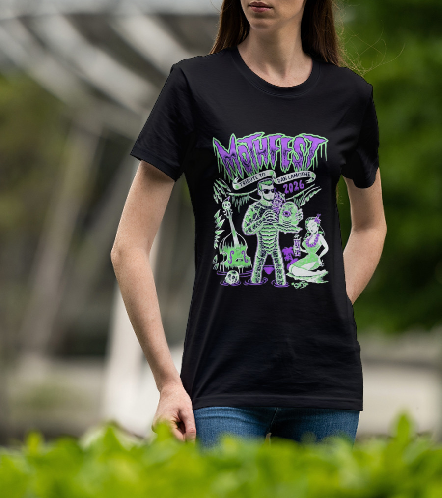 Mothfest Tribute To Dan Lamothe 2026 Creature T-Shirt