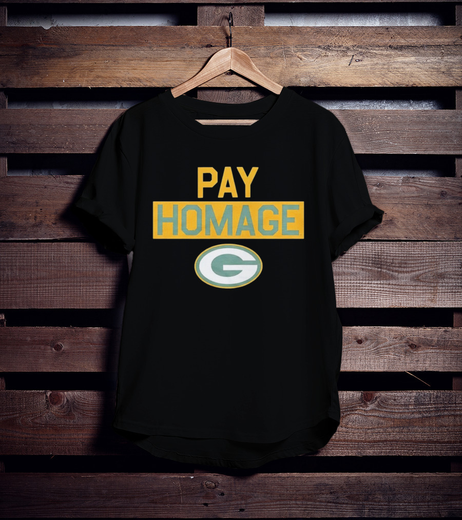 Green Bay Packers Pay Homage With Iconic G T-Shirt
