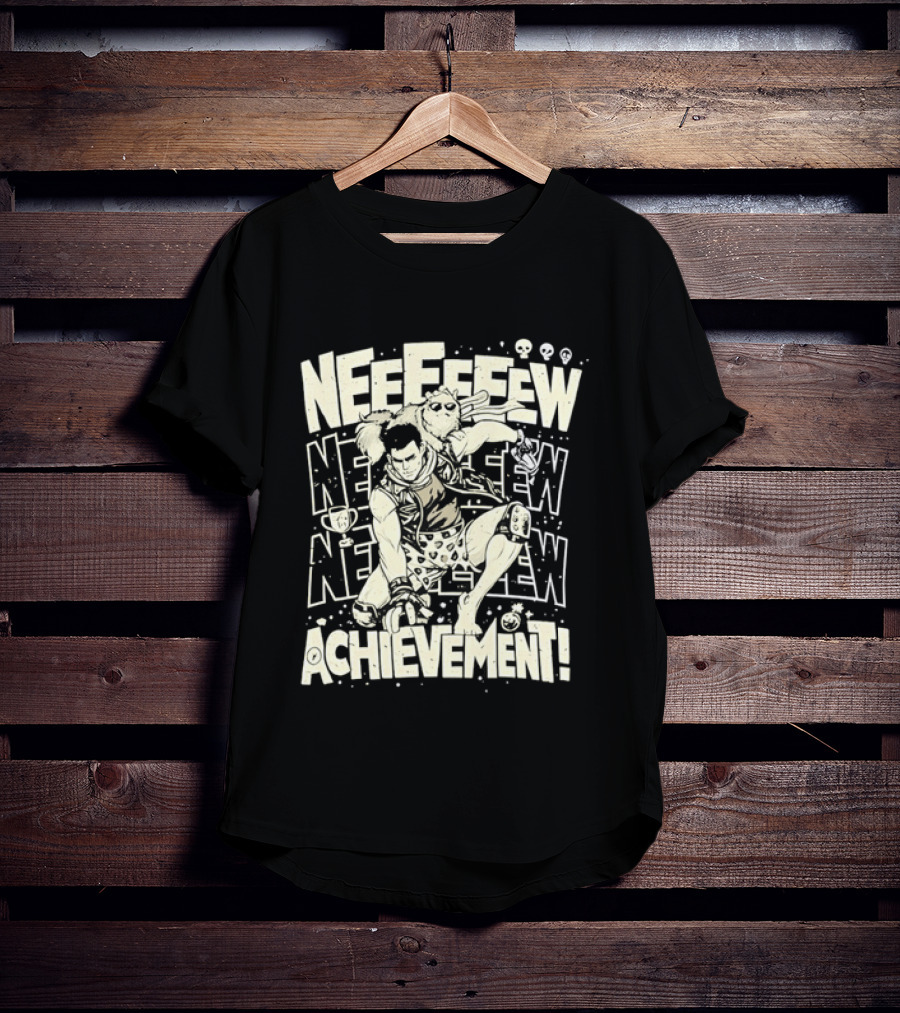 NEEEEW NEEEW NEEEW NEEEW ACHIEVEMENT Gaming Video Game Gamer T-Shirt