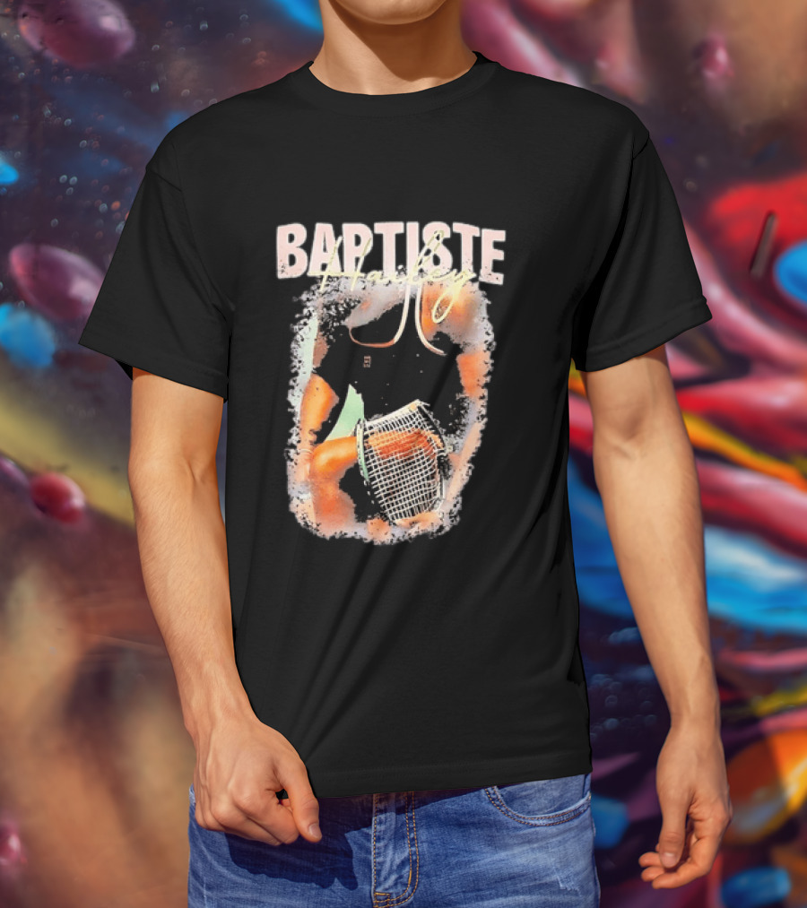 Baptiste Hailey Tennis Player With Racket T-Shirt
