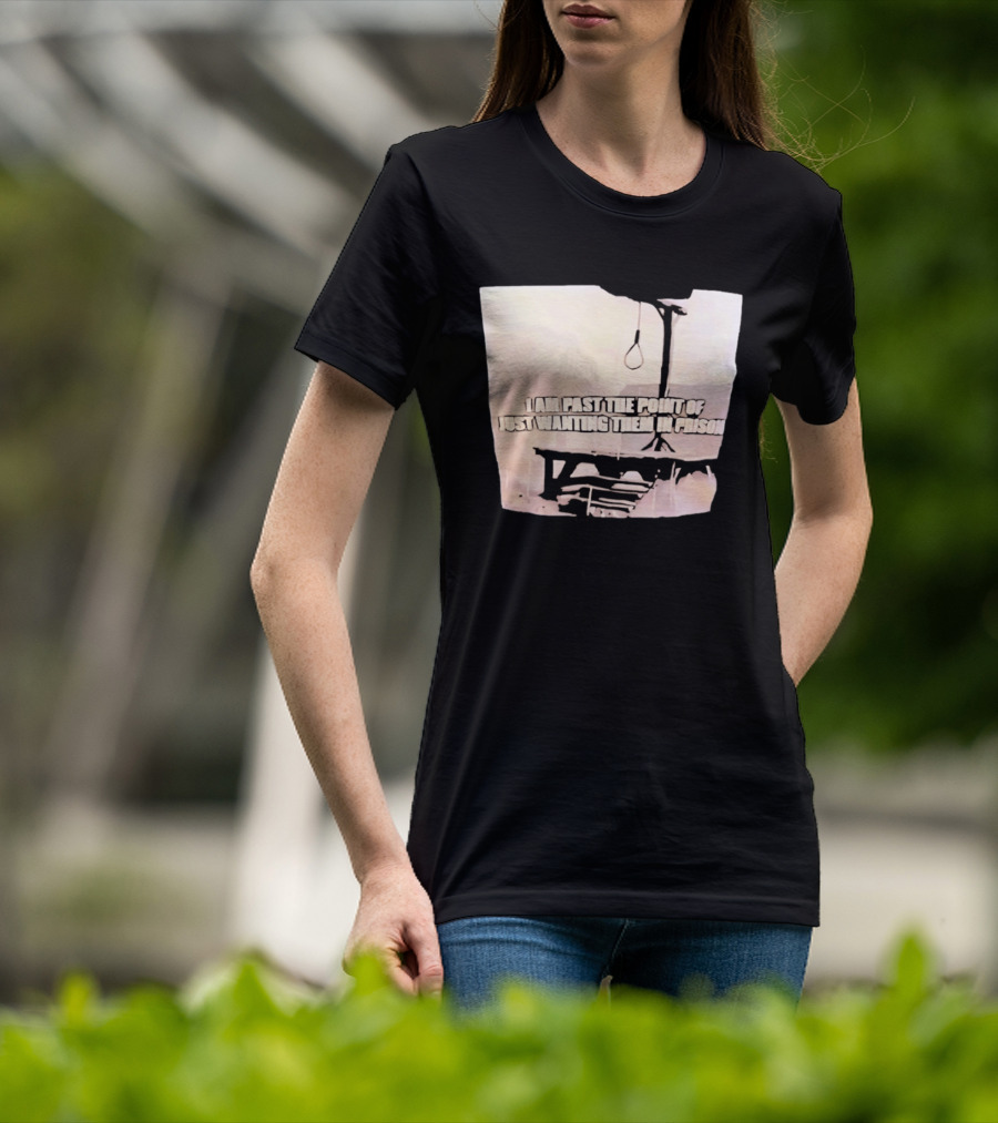 I Am Past The Point Of Just Wanting Them In Prison Gallows T-Shirt