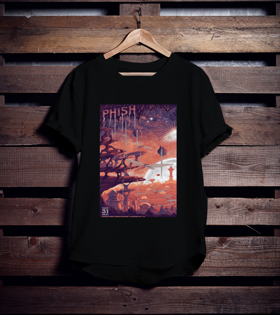 Phish Concert Alpharetta GA July 31 2021 T-Shirt