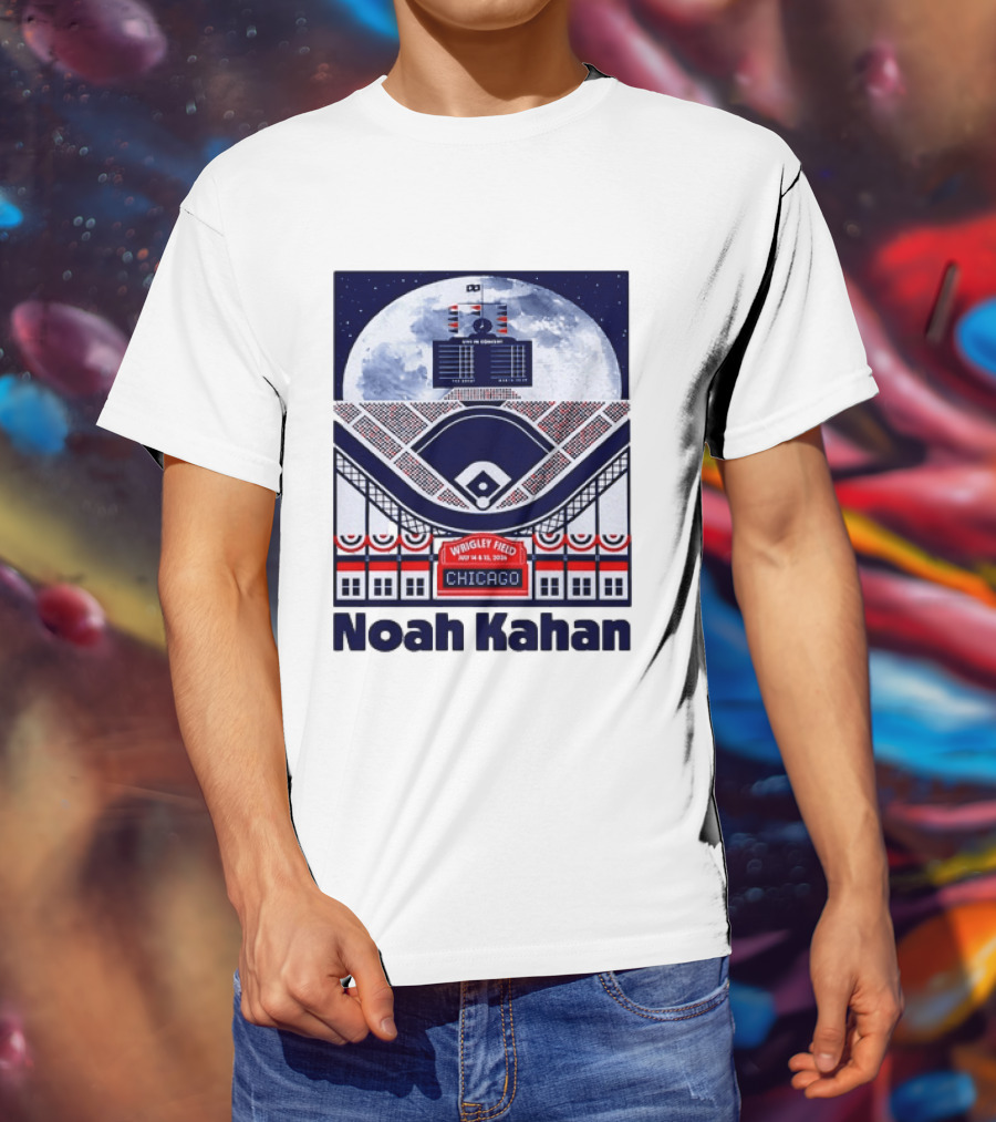 Noah Kahan Live In Concert Wrigley Field July 14 15 2023 Chicago T-Shirt