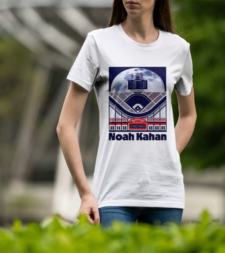 Noah Kahan Live In Concert Wrigley Field July 14 15 2023 Chicago T-Shirt