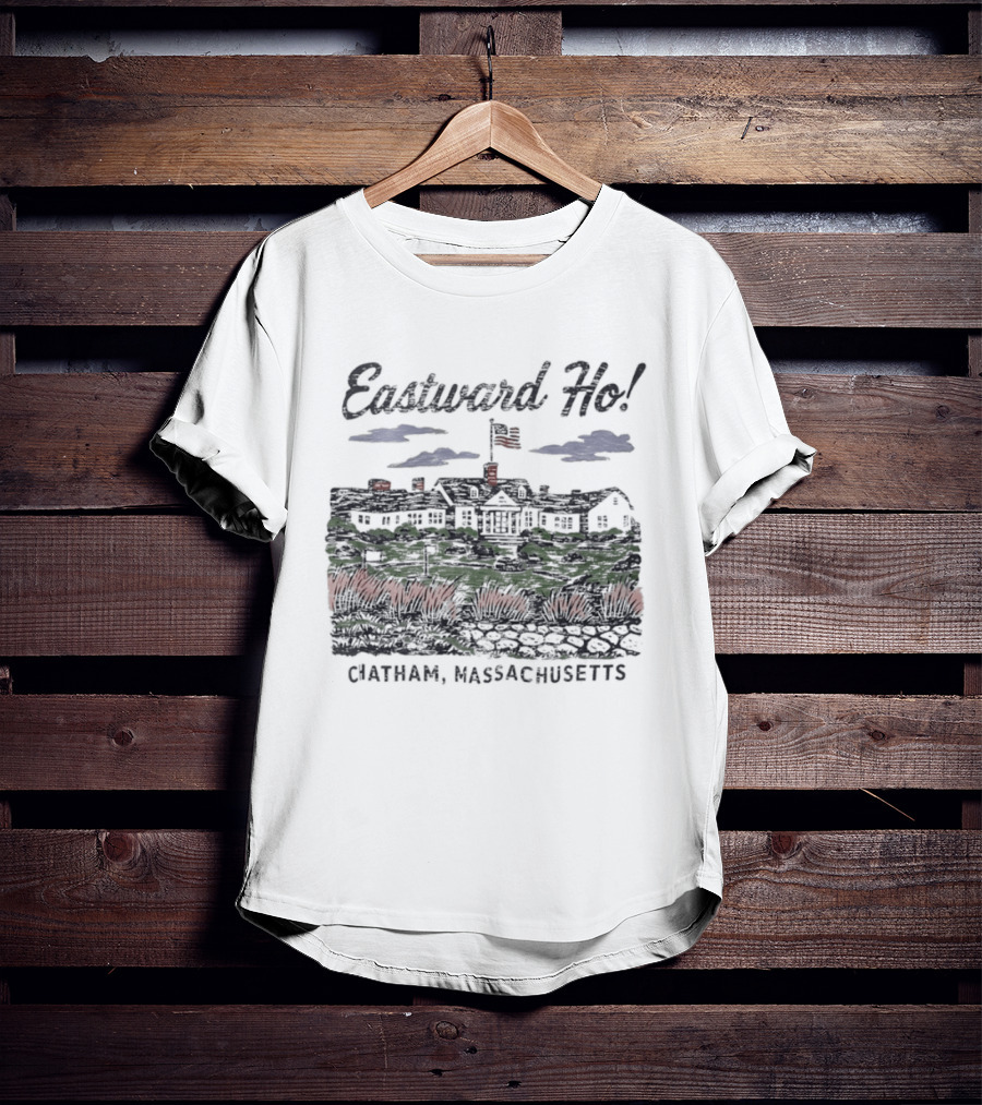Eastward Ho Chatham Massachusetts Golf Club Scenic Landscape T-Shirt