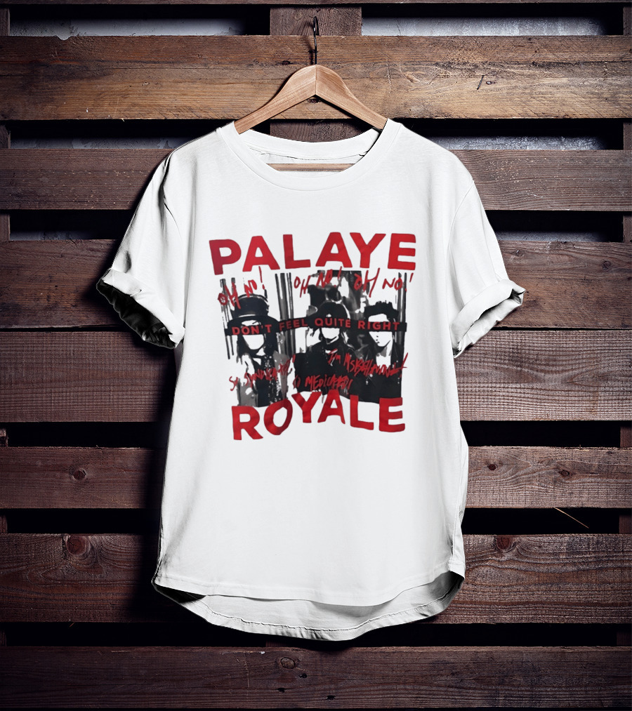 Palaye Royale Don't Feel Quite Right Oh No So Unsatisfied Misunderstood Mediocre T-Shirt
