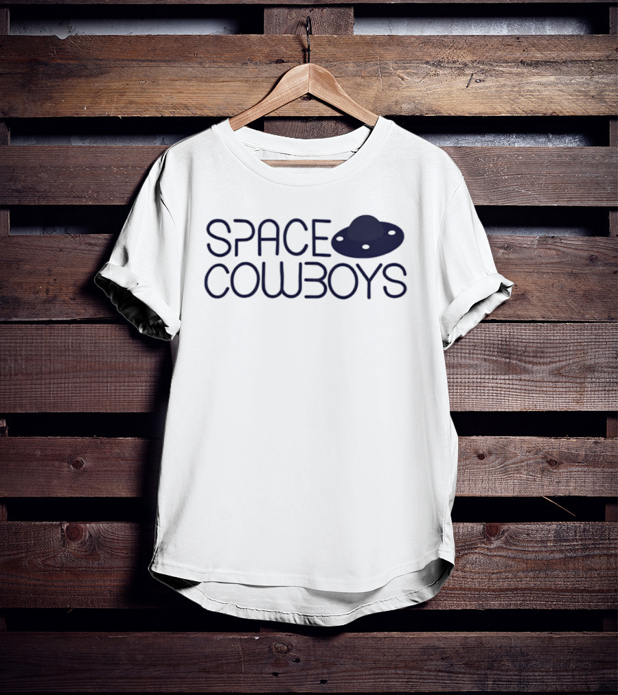 Space Cowboys UFO Sci Fi Cowboy Fusion T-Shirt