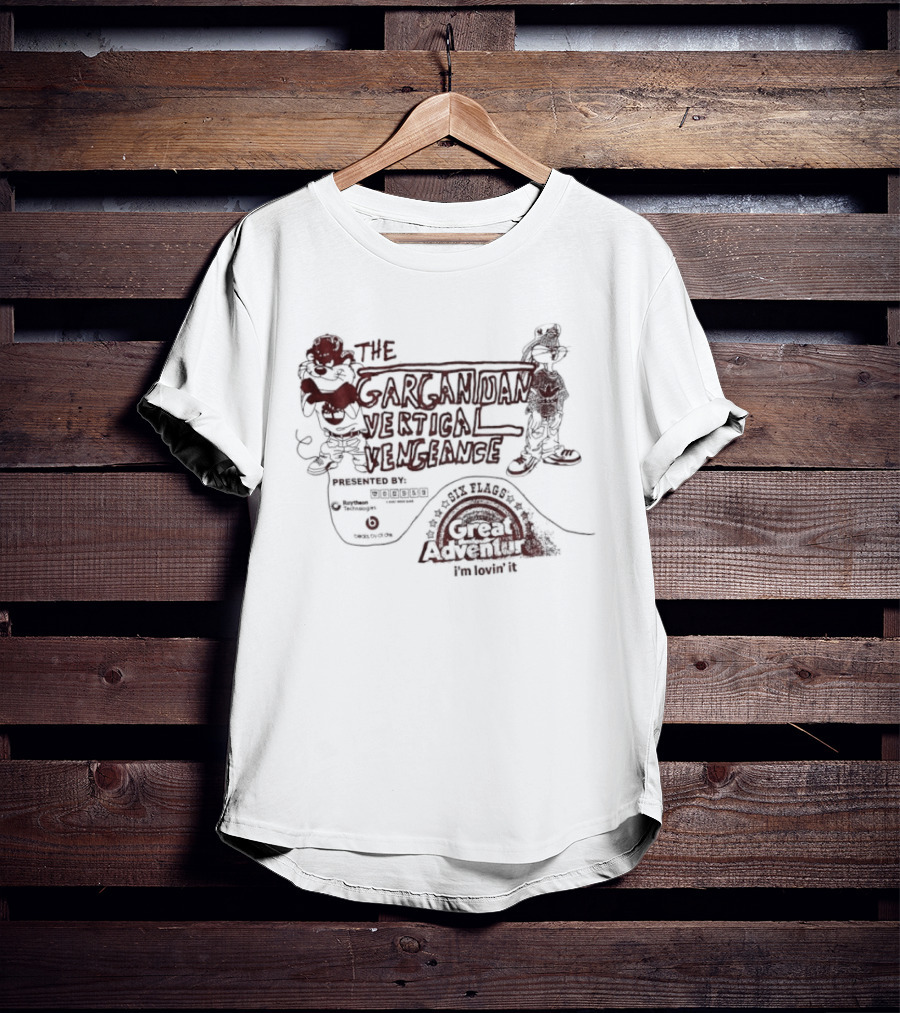 The Gargantuan Vertical Vengeance Great Adventure Series B T-Shirt
