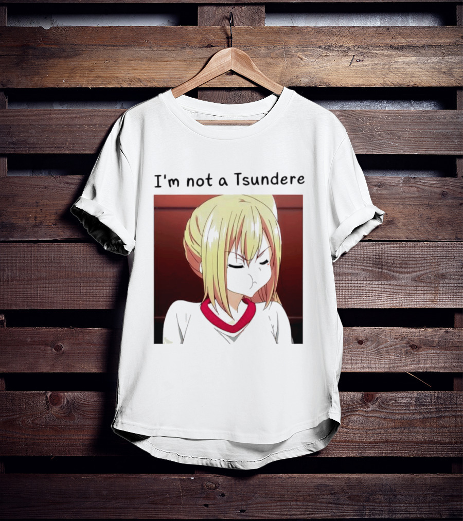I'm Not A Tsundere Mai Kawakami Anime Character Expression T-Shirt