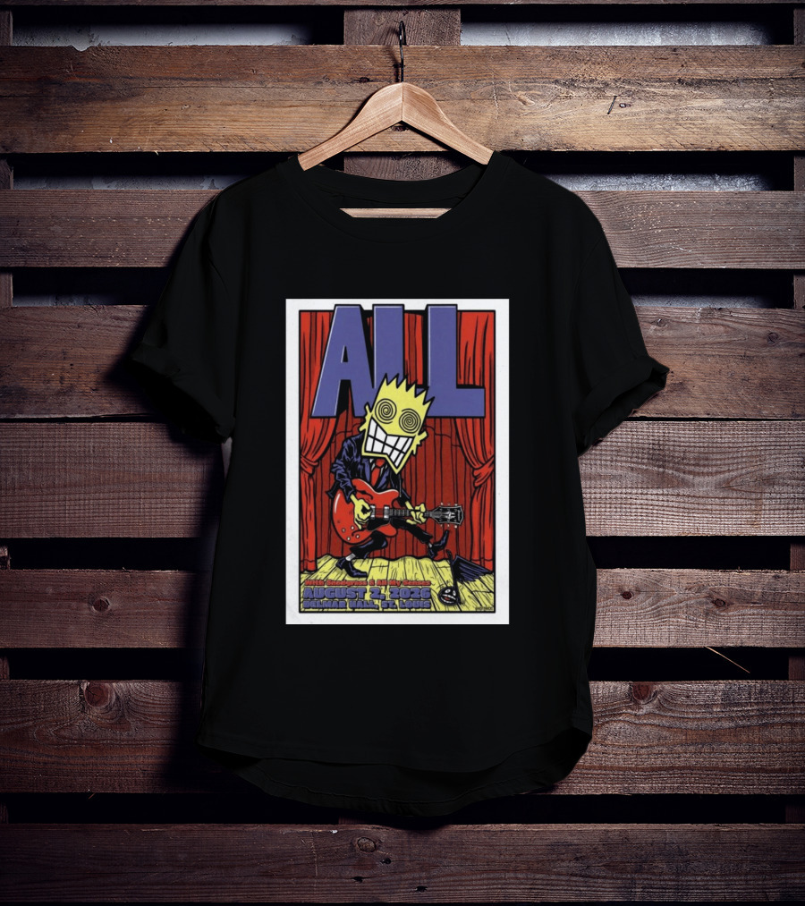 ALL Band August 21 2026 Delmar Hall St Louis With Snodgrass And All My Senses T-Shirt