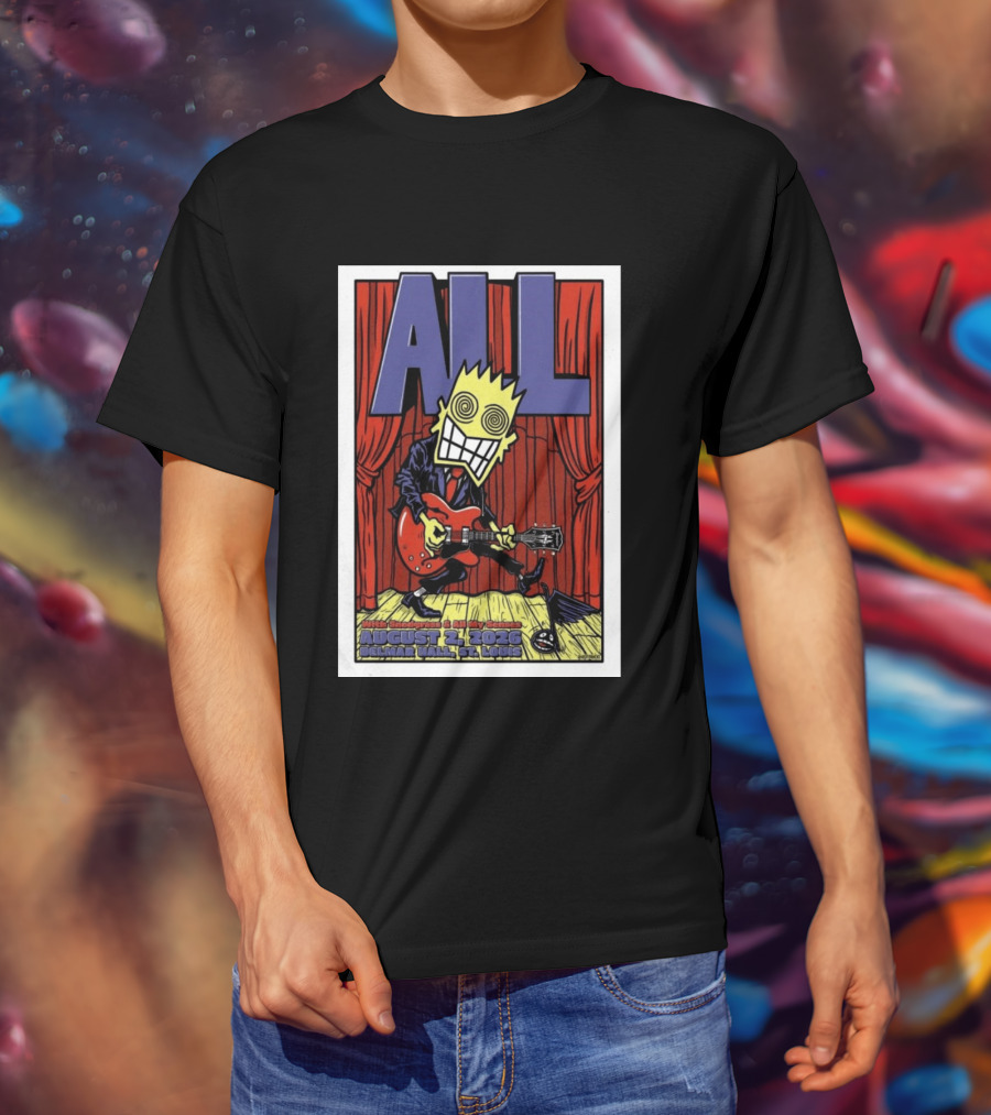 ALL Band August 21 2026 Delmar Hall St Louis With Snodgrass And All My Senses T-Shirt