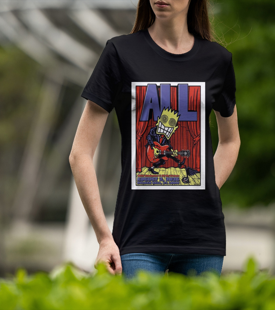 ALL Band August 21 2026 Delmar Hall St Louis With Snodgrass And All My Senses T-Shirt