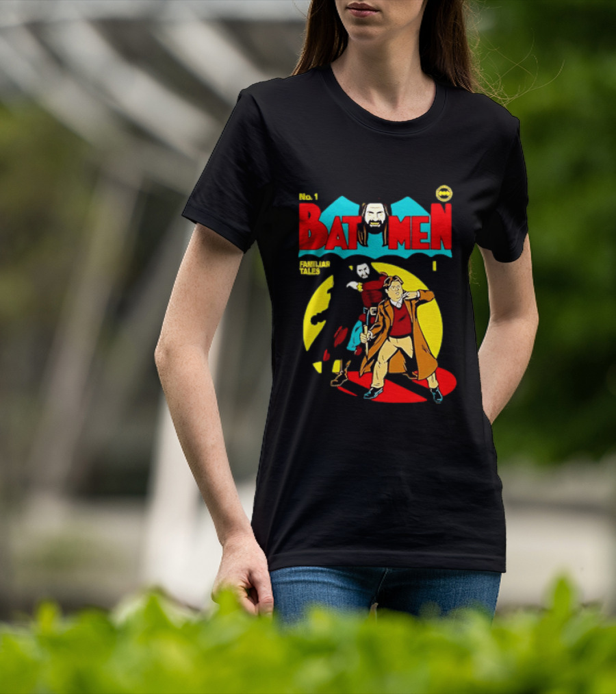 No 1 Bat Men Familiar Tales What We Do In The Shadows T-Shirt