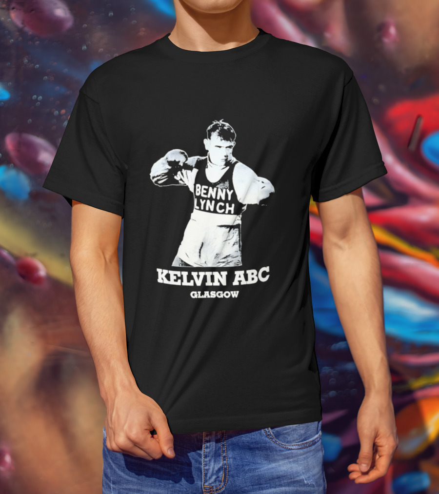 Benny Lynch Kelvin ABC Glasgow Boxing Legend T-Shirt