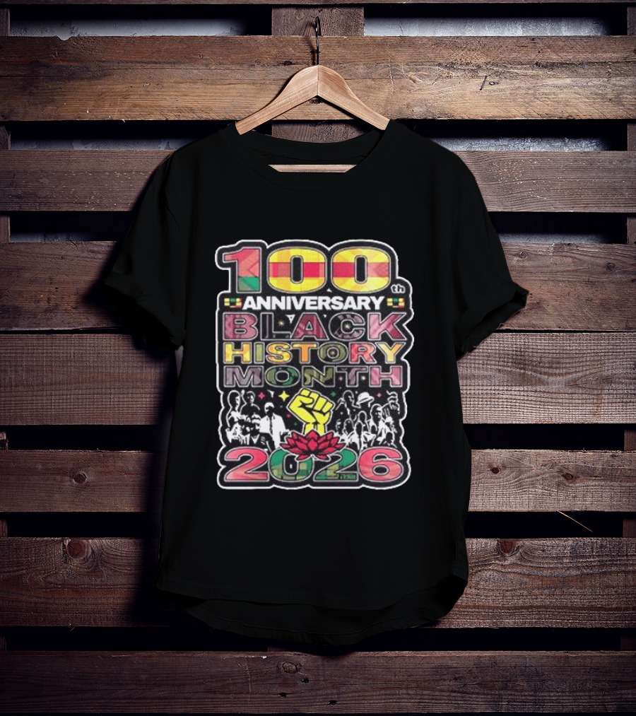 100th Anniversary Black History Month 1926 2026 St Louis Cardinals T-Shirt