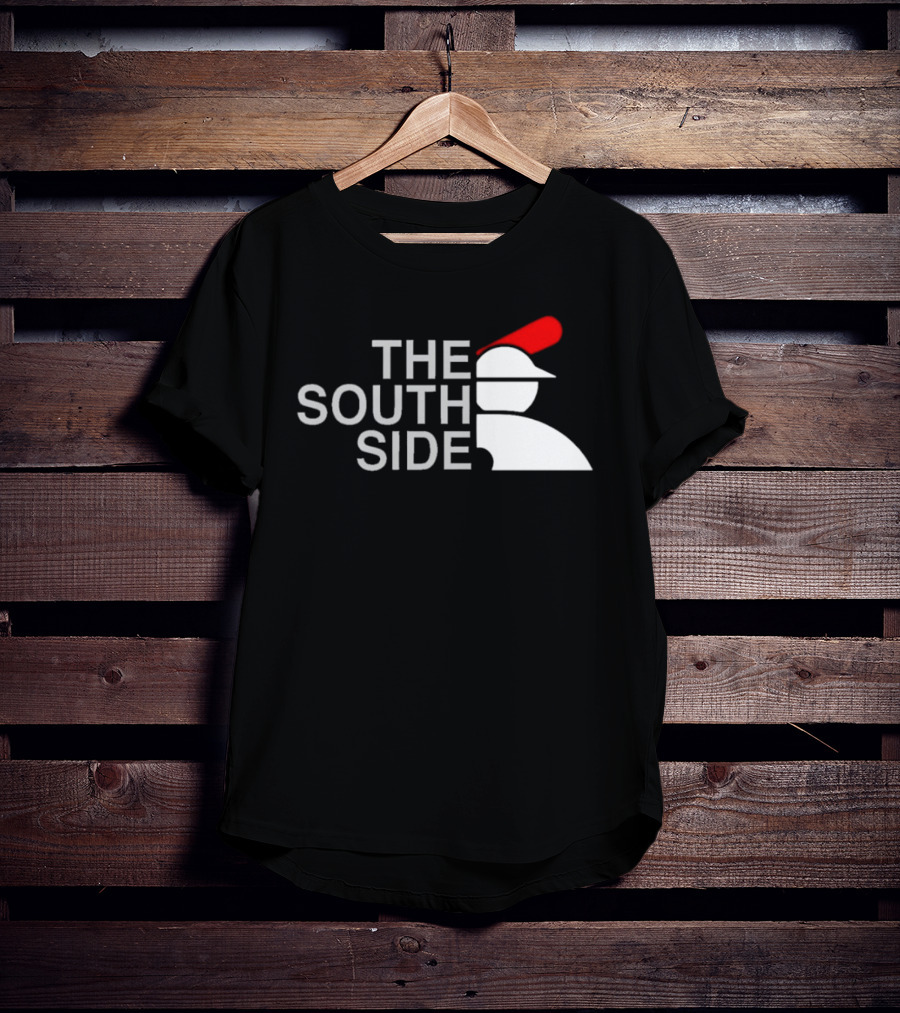 The South Side Baseball Icon With Red Cap T-Shirt