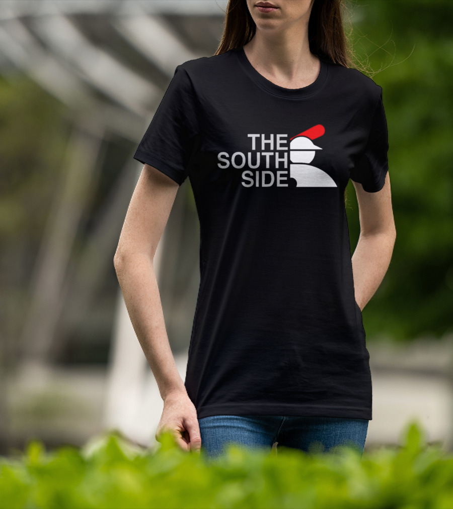 The South Side Baseball Icon With Red Cap T-Shirt
