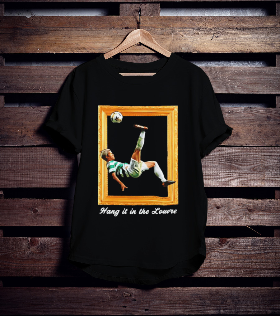 Kyogo Furuhashi Celtic FC Hang It In The Louvre Soccer Art футболка T-Shirt
