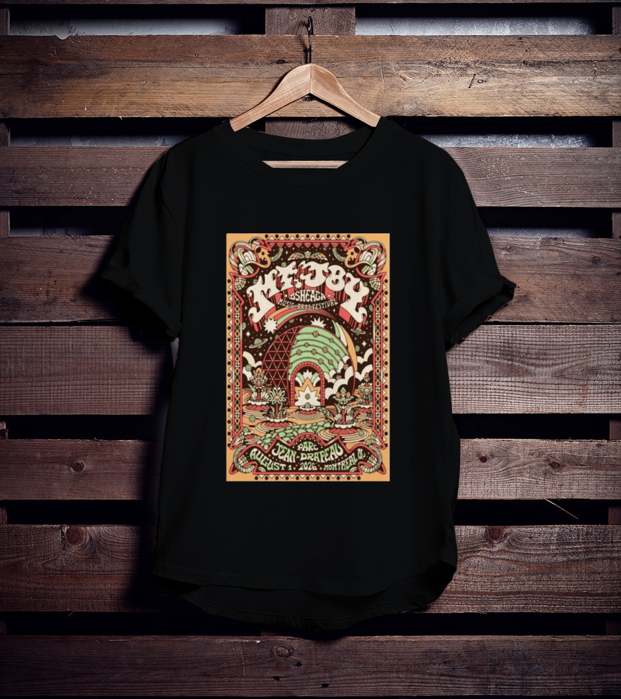 MT. Joy Osheaga Music Arts Festival August 1 2026 Parc Jean Drapeau Montreal T-Shirt