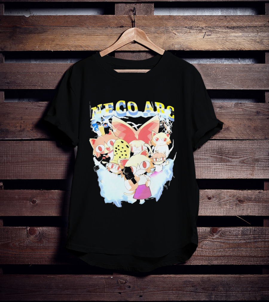 Neco Arc Tsukihime Type Moon Anime Character Collection T-Shirt