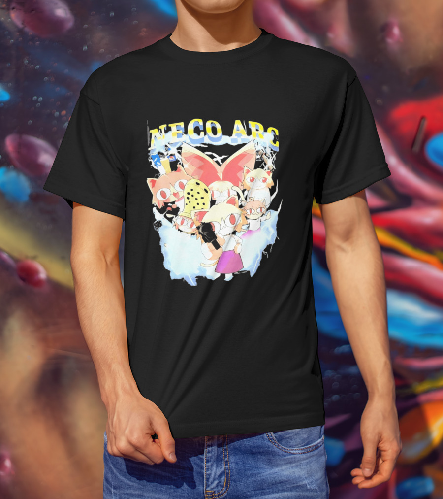 Neco Arc Tsukihime Type Moon Anime Character Collection T-Shirt