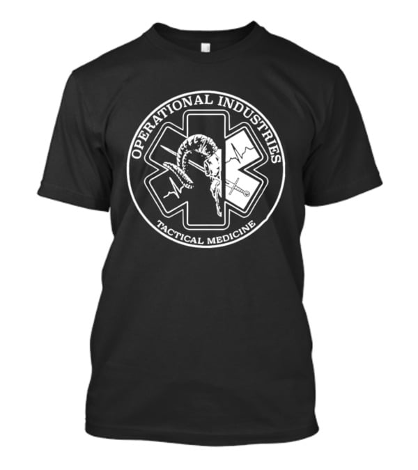 Operational Industries Tactical Medicine Star Of Life With Snake T-Shirt