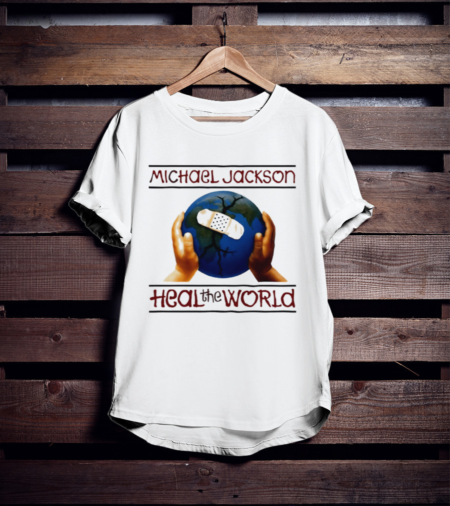 Michael Jackson Heal The World King Of Pop T-Shirt