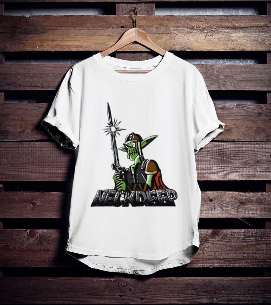 Neck Deep Goblin Warrior Pop Punk Band Fantasy Sword T-Shirt