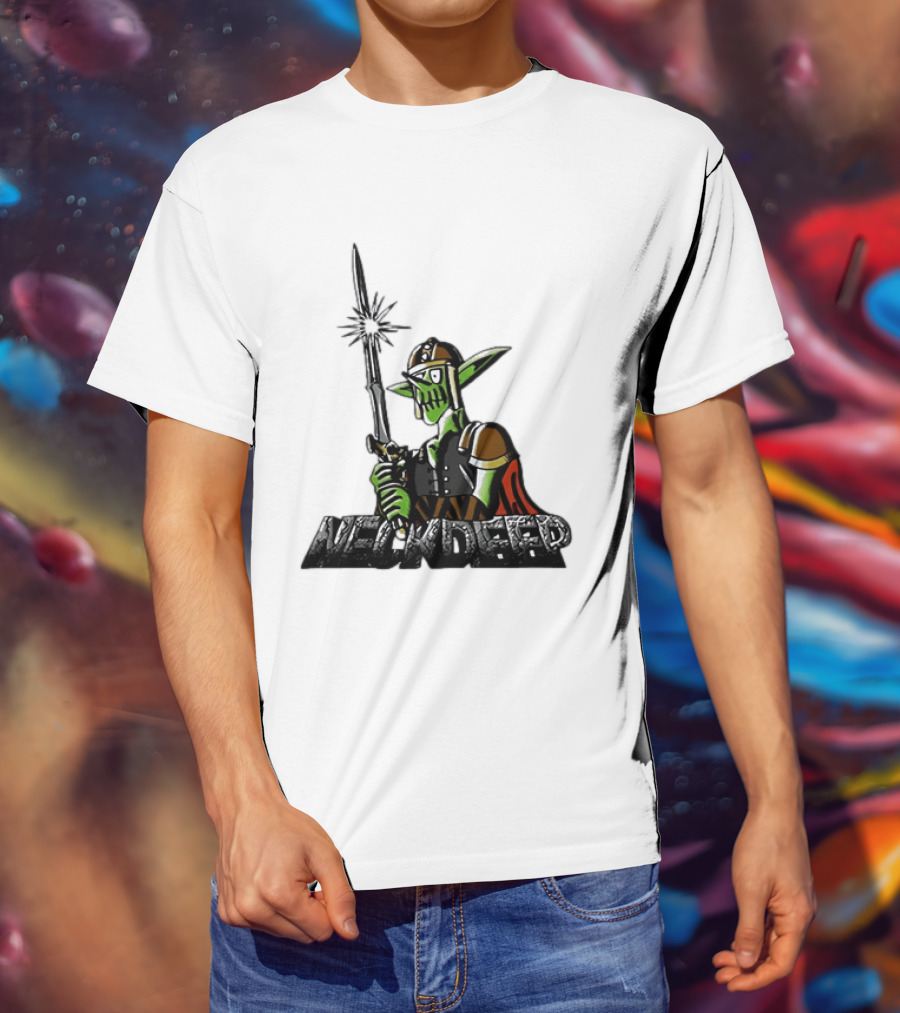 Neck Deep Goblin Warrior Pop Punk Band Fantasy Sword T-Shirt