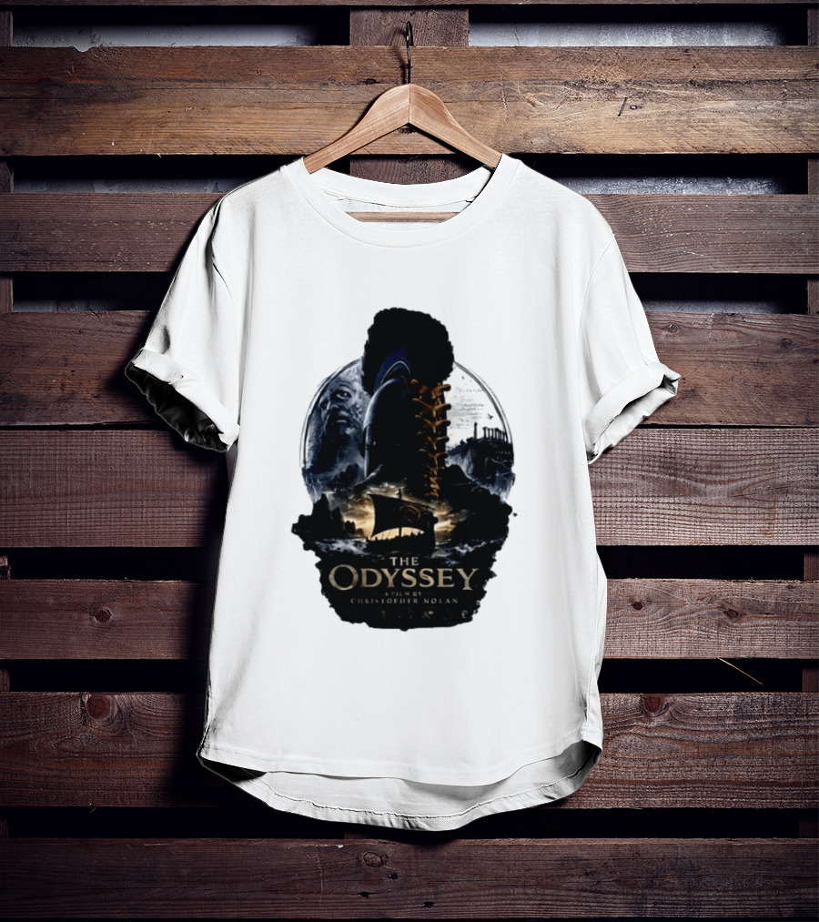 The Odyssey Film By Christopher Nolan Featuring Odysseus Mythical Hero T-Shirt