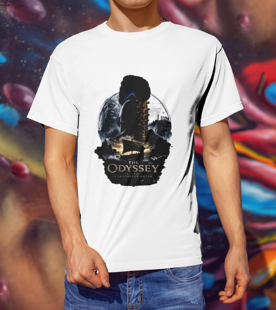 The Odyssey Film By Christopher Nolan Featuring Odysseus Mythical Hero T-Shirt