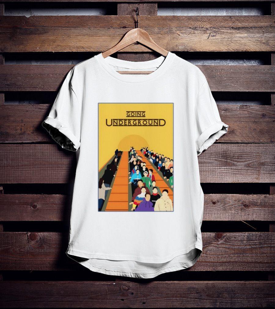 The Jam Going Underground Mod Culture Casuals Terrace Youth Football T-Shirt
