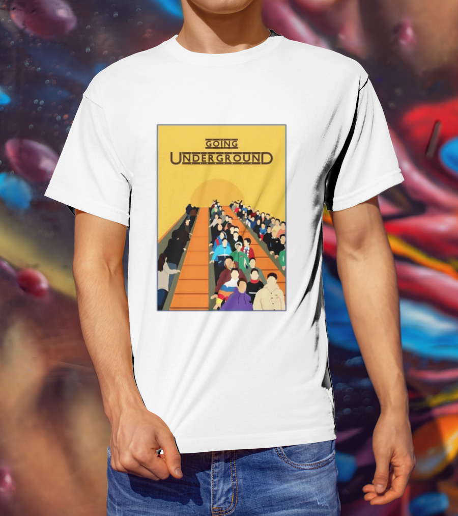 The Jam Going Underground Mod Culture Casuals Terrace Youth Football T-Shirt