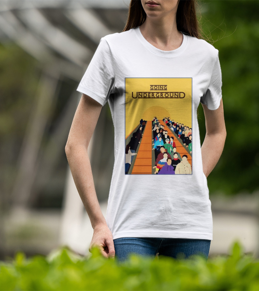 The Jam Going Underground Mod Culture Casuals Terrace Youth Football T-Shirt