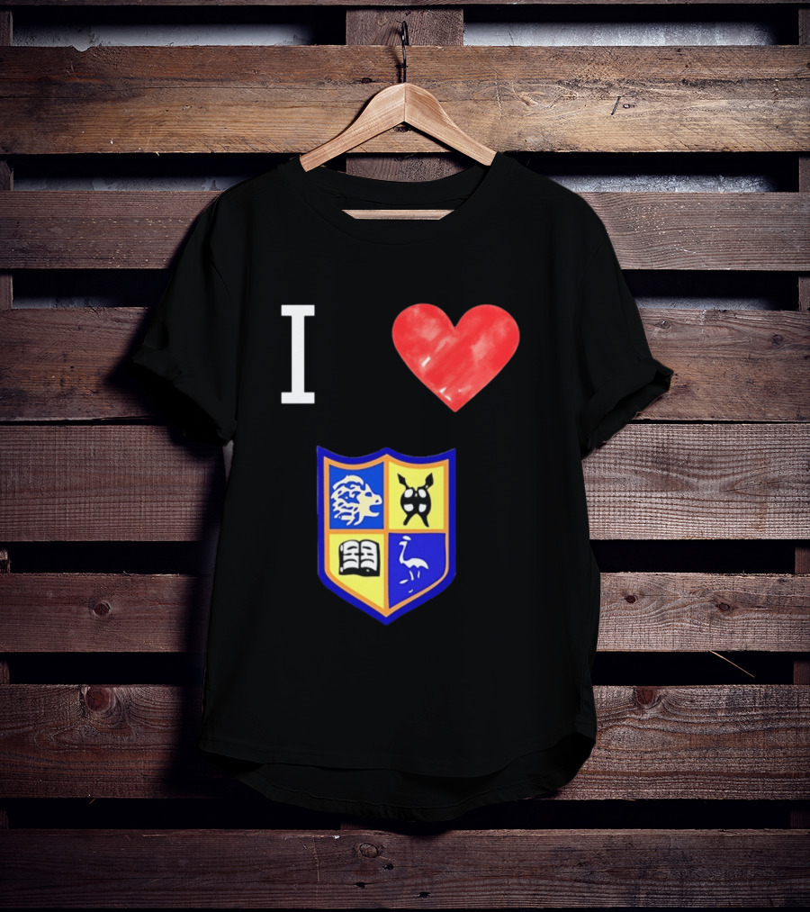 I Love University Of Zimbabwe UZ Harare Lion Emblem Crest T-Shirt