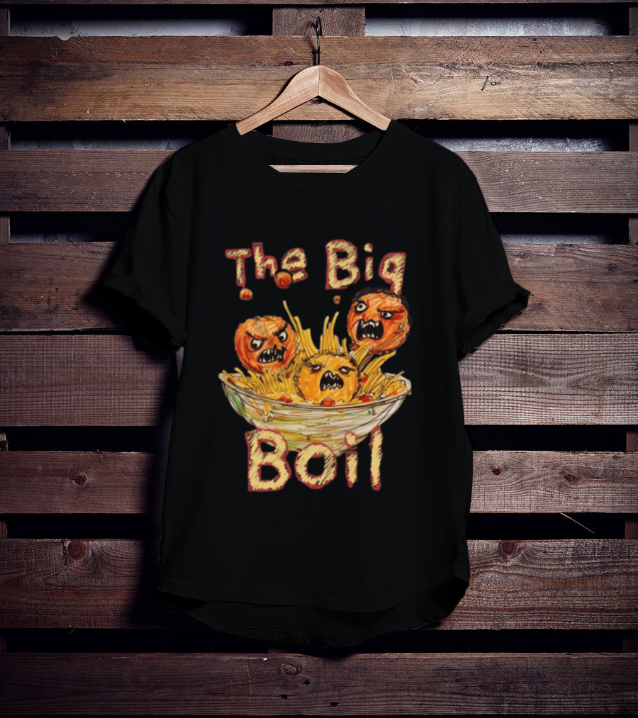 Kt8 Store Spag Heddy The Big Boil Scribble Black T-Shirt