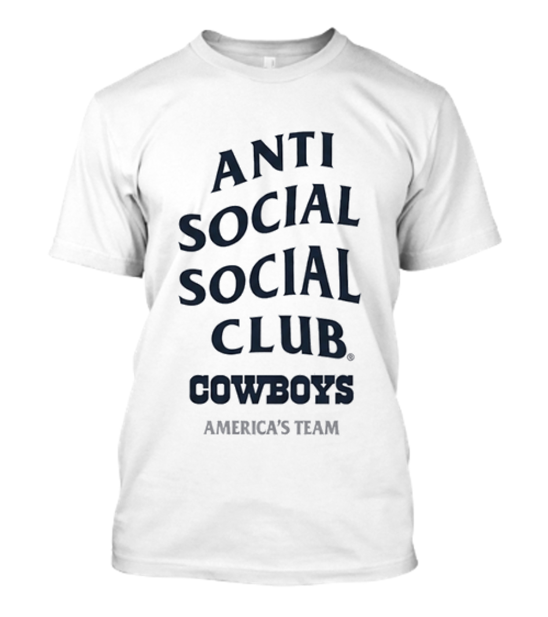 Anti Social Social Club Cowboys America's Team T-Shirt