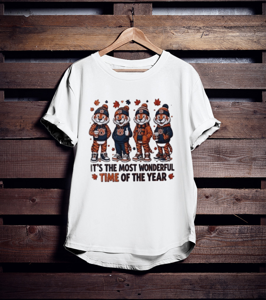 Auburn Tigers It's The Most Wonderful Time Of The Year T-Shirt