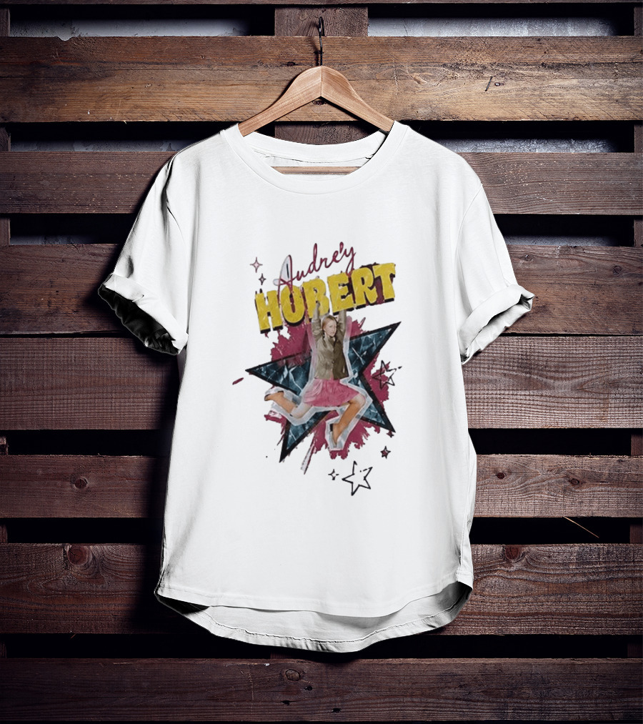 Audrey Hubert The Staircase To Stardom Tour Jumping Starburst T-Shirt