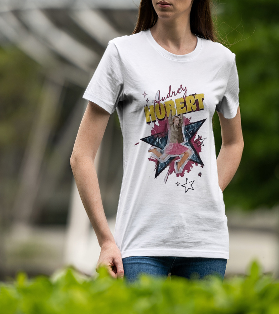 Audrey Hubert The Staircase To Stardom Tour Jumping Starburst T-Shirt
