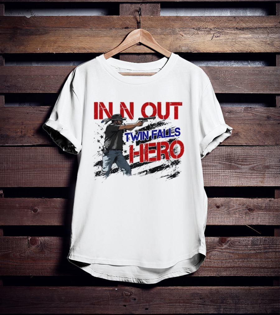 IN N OUT Twin Falls Hero Jordan Salinas T-Shirt