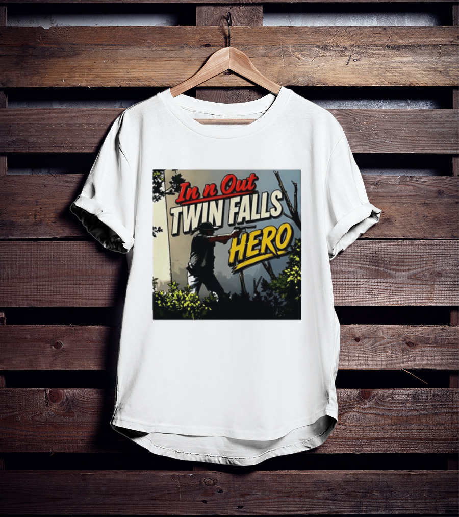 In N Out Twin Falls Hero Jordan Salinas 2026 T-Shirt