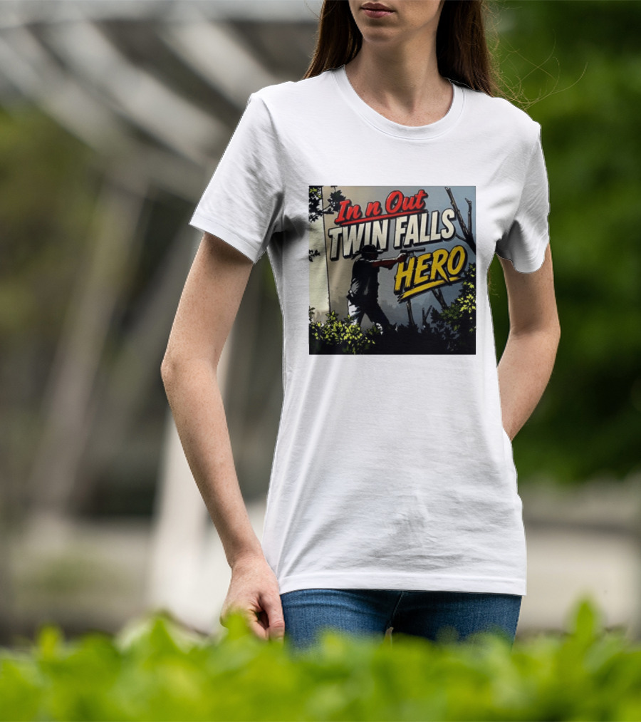 In N Out Twin Falls Hero Jordan Salinas 2026 T-Shirt