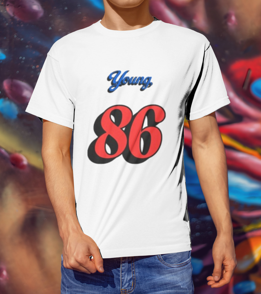 Owl City Store Young 86 Baseball 3 4 Sleeve T-Shirt