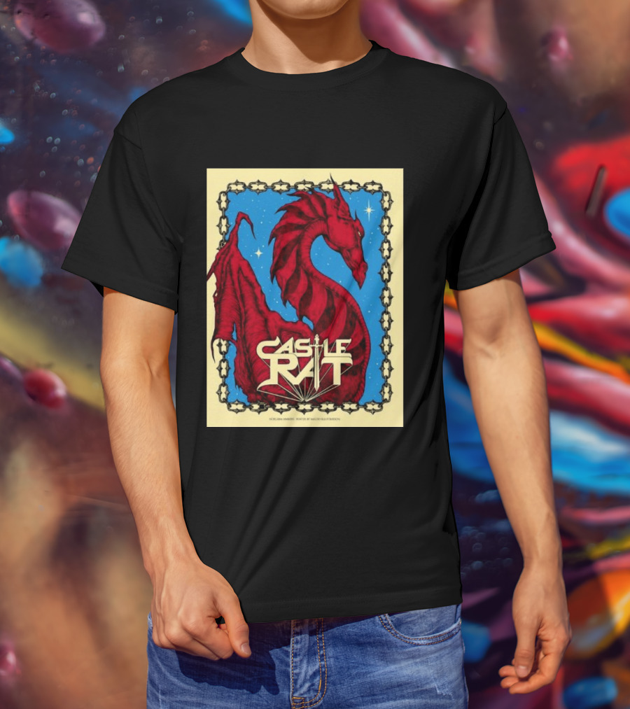 Castle Rat Sword Dragon LuckyFes'26 Babymetal Quick Dry 15 T-Shirt