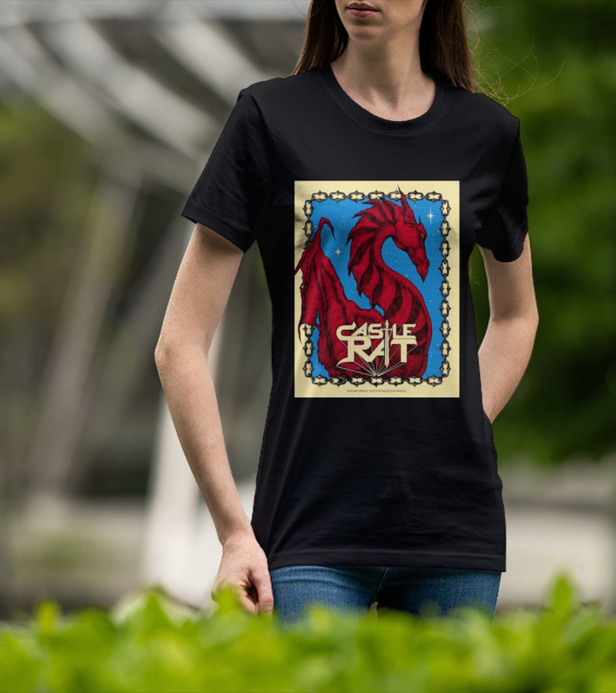 Castle Rat Sword Dragon LuckyFes'26 Babymetal Quick Dry 15 T-Shirt