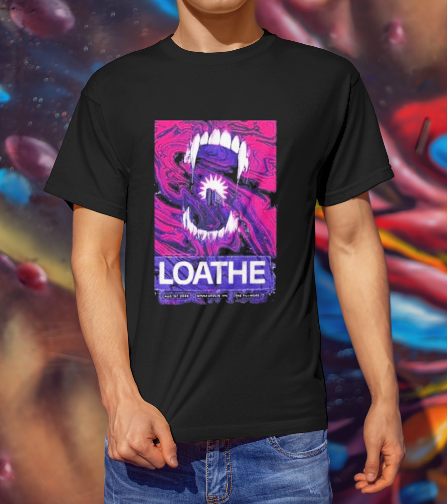 Loathe Band Live At The Fillmore Minneapolis MN August 1 2026 Concert T-Shirt