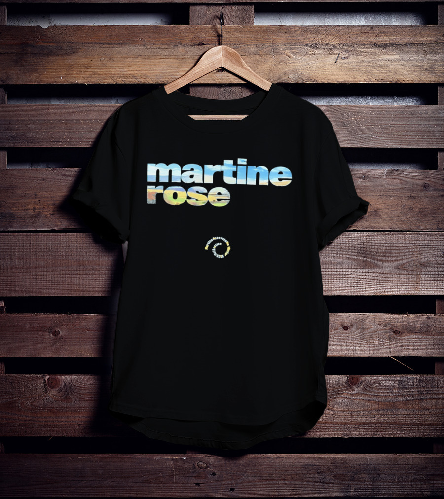 Martine Rose Autumn Winter 2021 Collection Sky Landscape Spiral T-Shirt