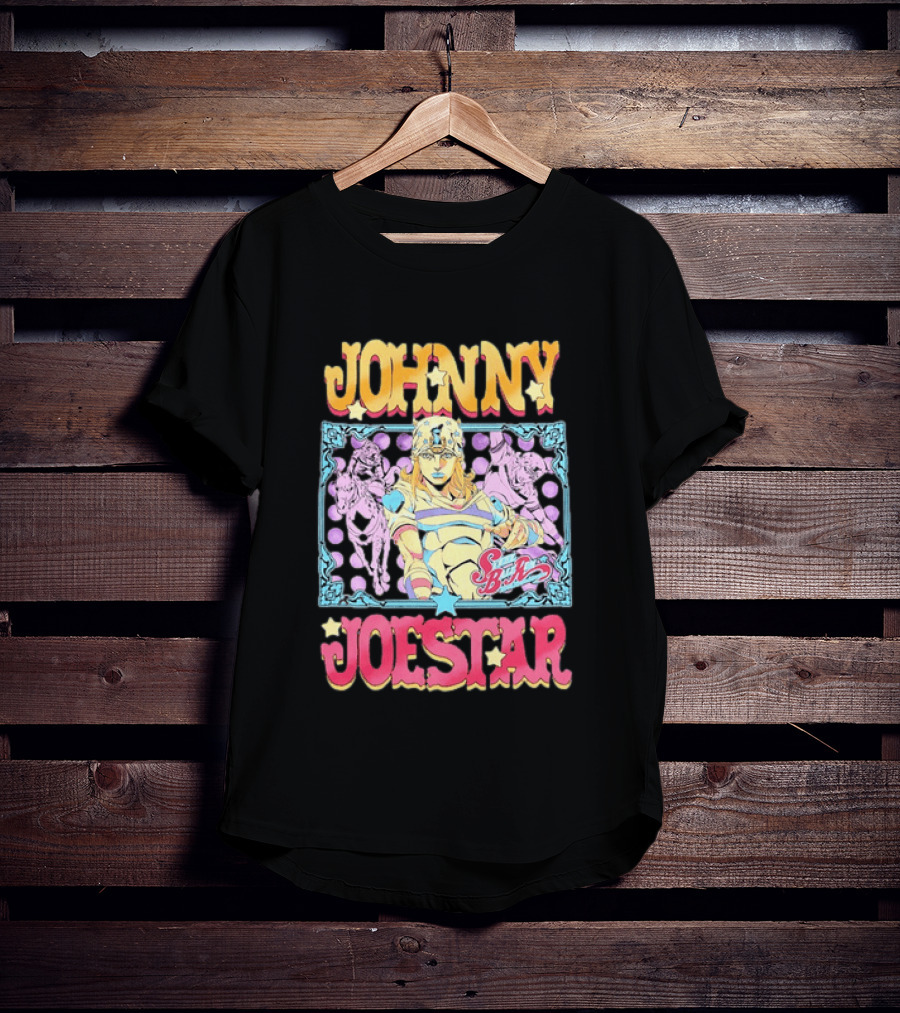 Johnny Joestar Steel Ball Run JoJo's Bizarre Adventure SBR Anime T-Shirt