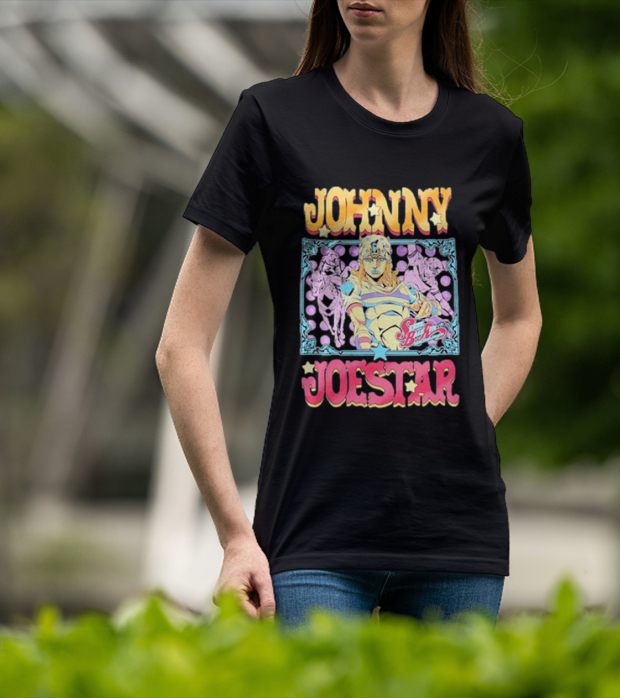 Johnny Joestar Steel Ball Run JoJo's Bizarre Adventure SBR Anime T-Shirt